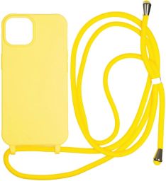 Mobile Origin Lanyard Case iPhone 14 Yellow