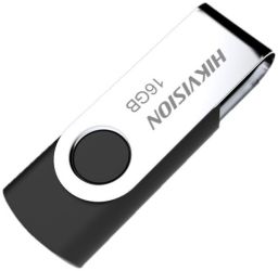 Hikvision HIKSEMI Pendrive - 16GB USB3.0, ROTARY M200S, Ezüst-Fekete