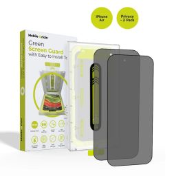 Mobile Origin Screen Guard Privacy with easy applicator for iPhone Air 2Pack