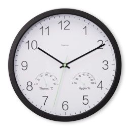 Hama Santorini Wall Clock Black