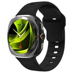Mobile Origin Easy Strap Silicone for Galaxy Watch Ultra 47mm Black