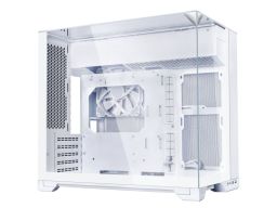Lian Li O11 Vision M számítógépház, mATX, edzett üveg - fehér