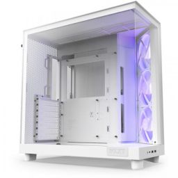 HÁZ NZXT Midi - H6 Flow RGB - Matt fehér - CC-H61FW-R1