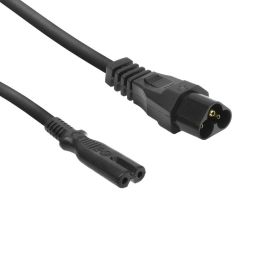 ACT Powercord C6 - C7 0,2m Black