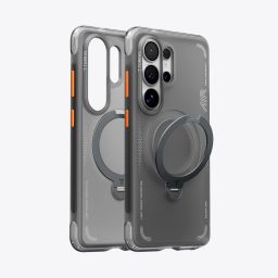 Torras Ostand Q3 Air case for Samsung Galaxy S26 Ultra Shadow Black
