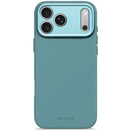 Decoded AntiMicrobial Silicone Backcover for iPhone 17 Pro Max Retro Blue