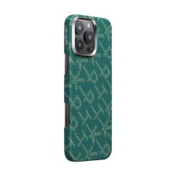 Pitaka Tactile Woven Case PTK  iPhone 16 Pro Green/Gold