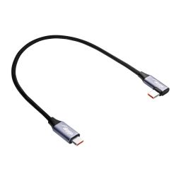 Akyga AK-USB-53 USB type C (m) / USB type C (m) 60W 0,3m Black