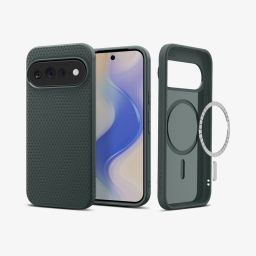 Spigen Liquid Air MagSafe case for Google Pixel 11 Pro XL Abyss Green