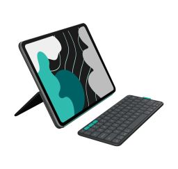 Logitech Flip Folio Keyboard and folio case Graphite US