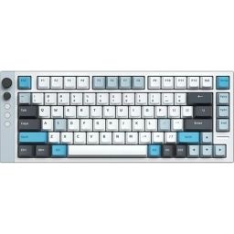 LAMZU JET 75 USB angol gaming Gateron Jade mechanikus billentyűzet fehér (Bontott!)