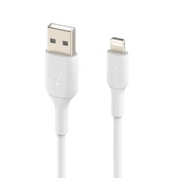 Belkin BOOST CHARGE USB-A to Lightning Cable, PVC - 3M - White