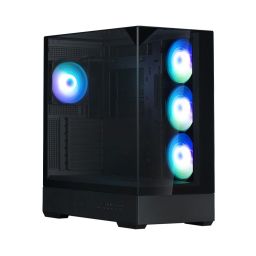 Zalman P40 Prism Plus RGB Tempered Glass Black