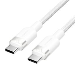 Vention USB 2.0 Type-C Male to Type-C Male 3A Cable 1m White