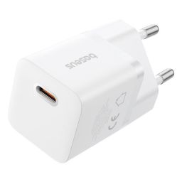 Baseus USB-C GaN5 mini 25W mains charger White