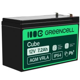 Green Cell AGM05 UPS akkumulátor Zárt savas ólom (VRLA) 12 V 7,2 Ah
