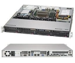 Supermicro SuperChassis 813MFTQC-350CB2 Rack Fekete 350 W