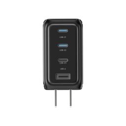 Unitek Rexo 100W 4-Port GaN Charger with Smart Display Black