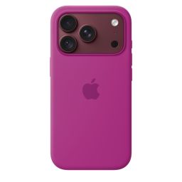 Apple Magsafe silicone case for iPhone 18 Pro Magenta