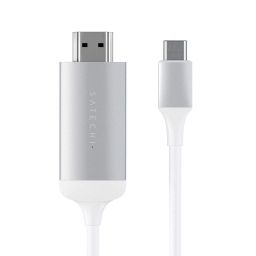 Satechi Aluminium Type-C to HDMI 4K cable 1,8m Silver