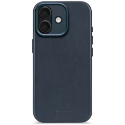Decoded Leather Backcover for iPhone 17 Navy Shadow