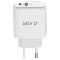 Savio LA-12 Wall quick charger 20W White