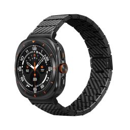 Pitaka Carbon fiber strap for Galaxy Watch Ultra Black