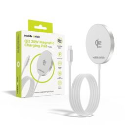 Mobile Origin Qi2 25W Magnetic Charging Pad PW29 White