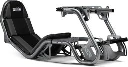 Next Level Racing Szimulátor cockpit - F-GT Pro Formula és GT Racing cockpit Grey Edition (Formula ülés; tartó konzolok)