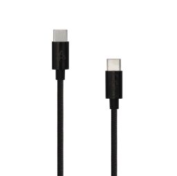 SBOX Type-C to Type-C 60W Charge and sync cable 1m Black