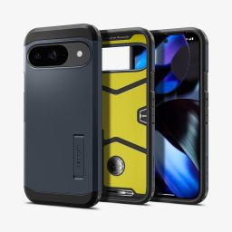 Spigen Tough Armor Google Pixel 9 Pro/Pixel 9 Metal Slate