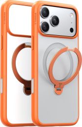 Torras Ostand Q3 Spin case for iPhone 17 Pro Energy Orange
