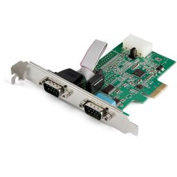 Startech 2-port PCI Express RS232 Serial Adapter Card