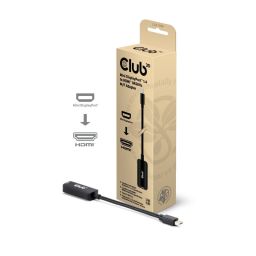 Club3D Mini DisplayPort 1.4 to HDMI 8K60Hz M/F Adapter Black