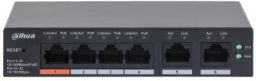 Dahua PoE switch - CS4006-4ET2ET-60 (Cloud Menedzsment; 4x100Mbps PoE; + 2x 100Mbps uplink, 60W)
