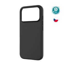 FIXED újrahasznosított anyagból készült TPU hátlap Apple iPhone 17 Pro készülékhez, fekete