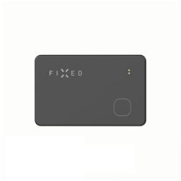 FIXED intelligens helymeghatározó kártya Apple Find My applikációhoz, vezeték nélküli töltés, fekete