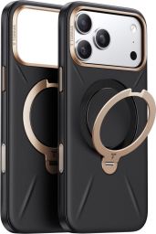 Torras Ostand Q3 Vegskin for iPhone 17 Pro Obsidian Black