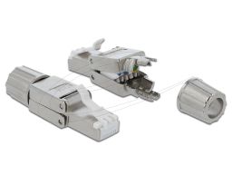 DeLock RJ45 plug Cat.6 STP toolfree