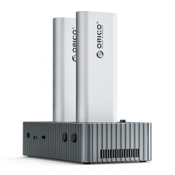 Orico IT28N-C-EU 2-Bay M.2 NVMe SSD Duplicator Grey