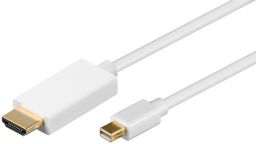DisplayPort kábel Mini DisplayPort M - HDMI M 2m GOOBAY (52861)