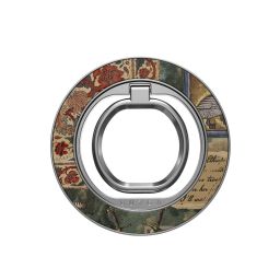 Burga Magnetic Ring Holder Silver Oath