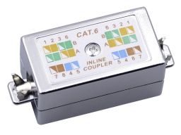 Nestron Kábel toldó; árnyékolt; Cat6; krone IDC