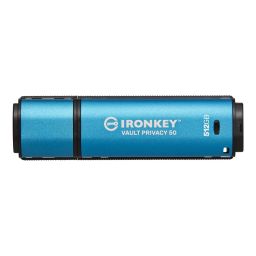 Kingston 512GB IronKey Vault Privacy 50 USB3.2 Blue