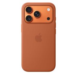 Apple iPhone 17 Pro Silicone Case with MagSafe Terra Cotta
