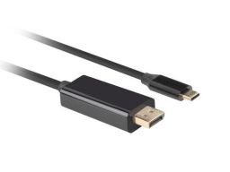 Lanberg DisplayPort to USB Type-C 4K cable 1,8m Black