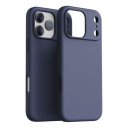 Dviced Silicone MagSafe case for iPhone 17 Pro Max Blue