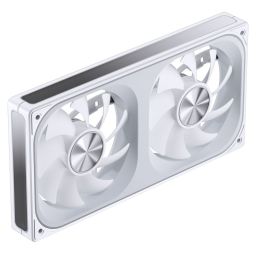 Ventilátor Jonsbo ZA-240 Infinity Mirror ARGB PWM  - 240mm, fehér