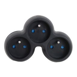 Esperanza Hálózati Elosztó 3DIN Fali Black