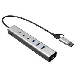 I-TEC USB-C/USB-A Metal HUB 6 port